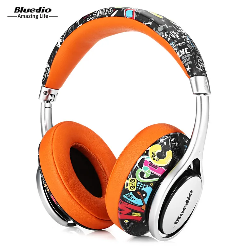 

Bluedio A2 Bluetooth Headphones Over-Ear Headset Fashionable Wireless Headphones For Phones And Music
