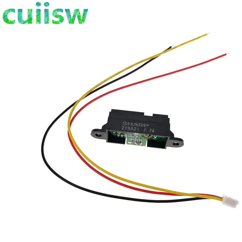 

IR Sensor GP2Y0A21YK0F Measuring Detecting Distance Sensor 10 to 80cm with Cable for arduino