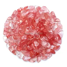 Натуральное розовое стекло камень декоративные стеклянные шарики галька 250 г стеклянные бусины для вазы Аквариум Украшение садовый декор