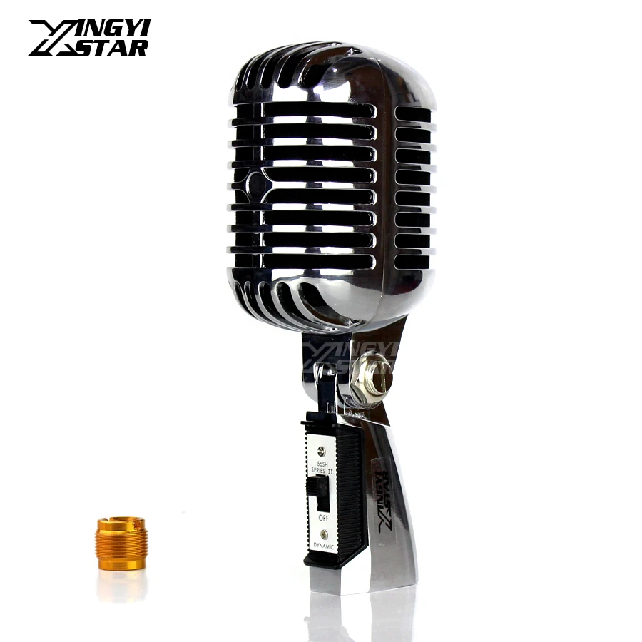 Toevoeging Kruis aan commentaar Professional Metal Classic Retro Dynamic Microphone Vintage Vocal Mic For  55SH Series II Bar Singing Launchpad DJ Karaoke System|wired  microphone|microphone for computerstyle microphone - AliExpress
