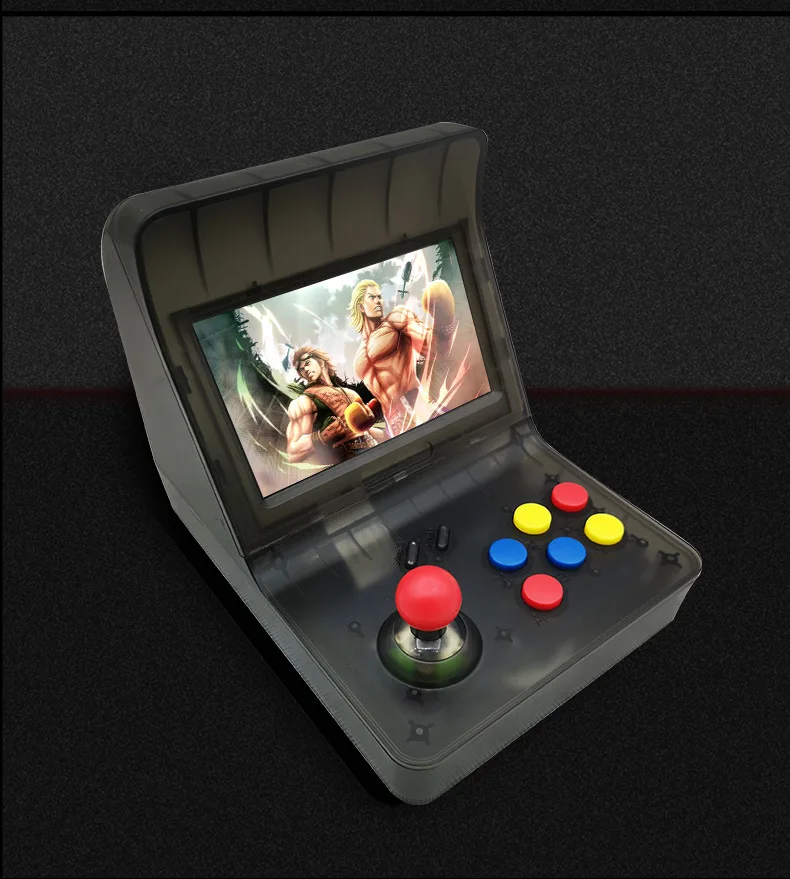 RS 07 NEOGEO Ретро аркадная портативная мини игровая консоль 64 бит 4 3 дюйма 16 Гб