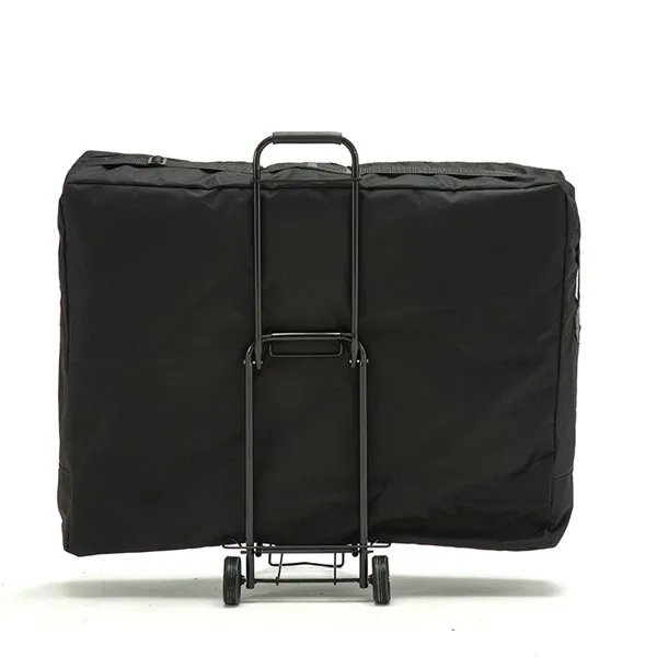 Складная коляска Универсальный массажный стол складной фургон для торговли едой переносная сумка на колесиках подходит для размера ширины 60 см 70 см 80 см массаж кровать