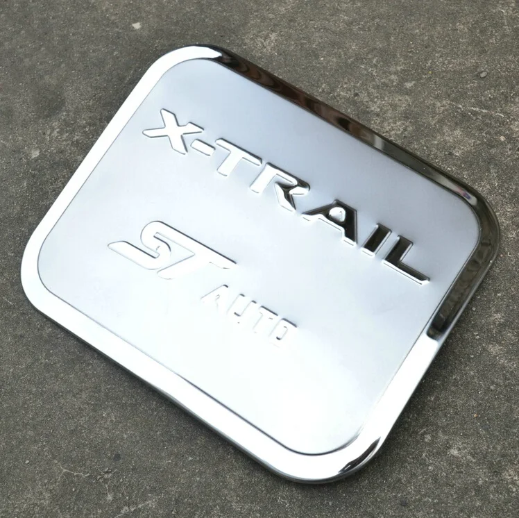 For Nissan X TRAIL 2014 Stainless Steel Tank Cover 1pcs Car Covers External Automobile Parts