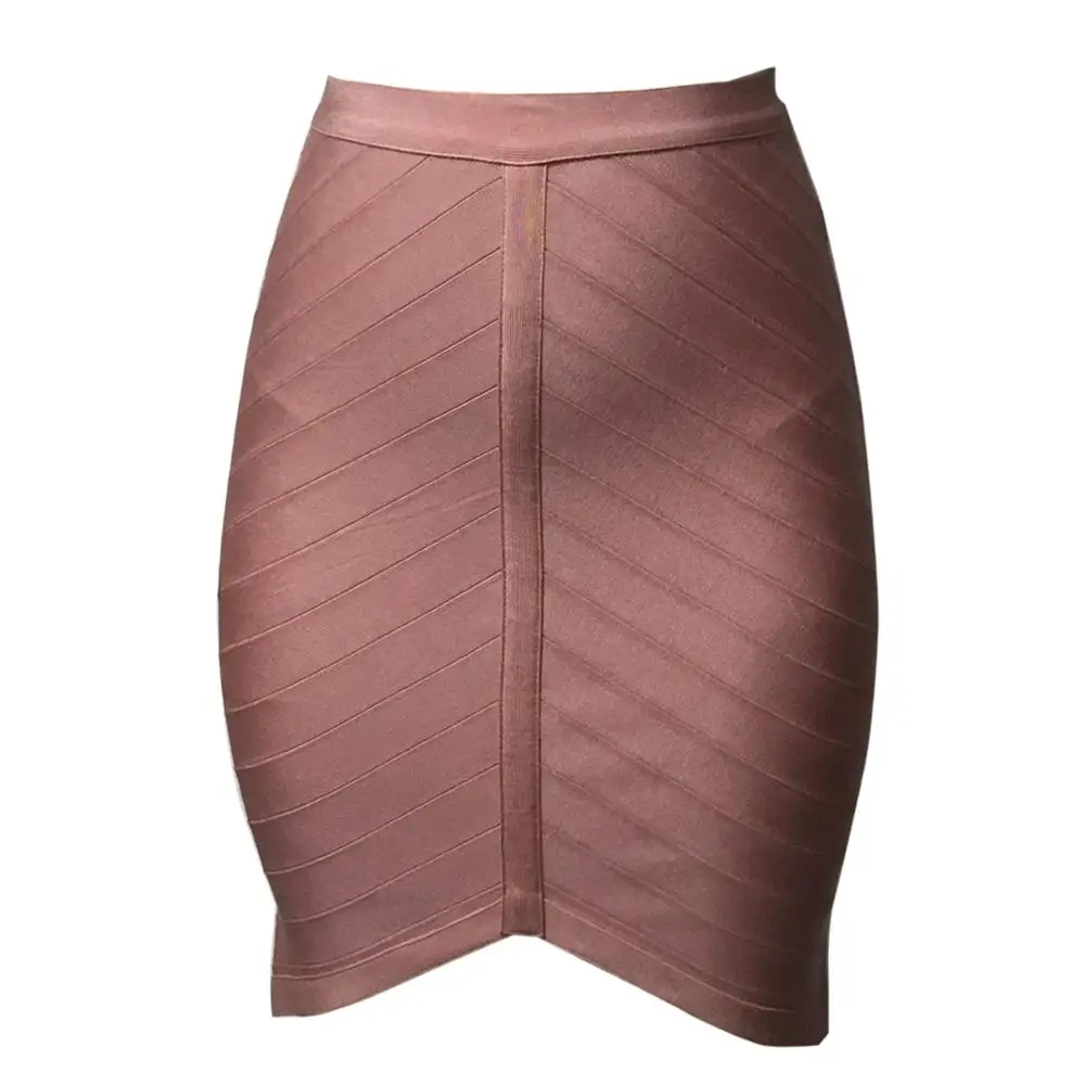 KAOUYOU женские Супер Мини Bodycon бинты Юбки Женские Зеленые пикантные трикотажная юбка-карандаш черная ночь Вечерние Clubwer W067