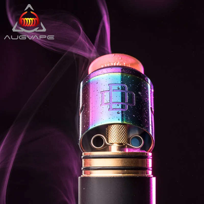 

Augvape Druga RDA Atomizer Electronic Cigarette Tank 24mm Big Airflow Atomizer Tank RDA DIY Rebuildable E-cigarette Vape Tank