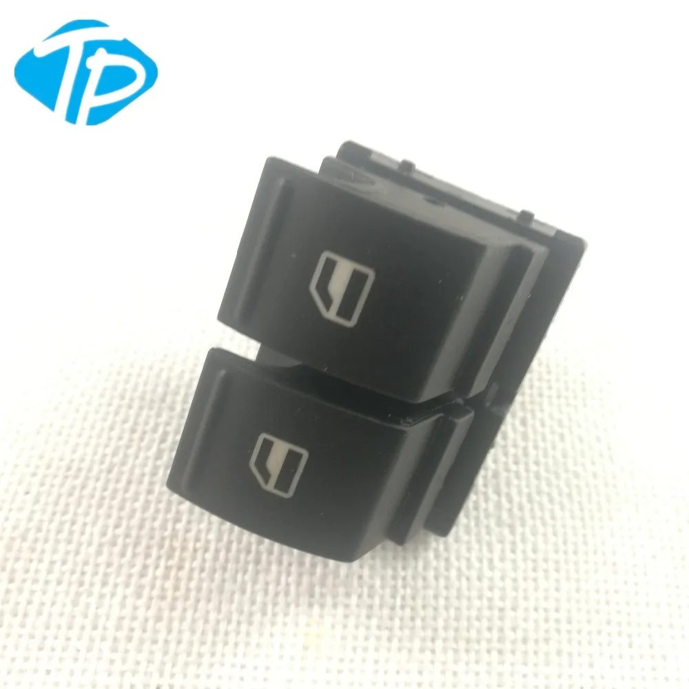 Interrupteur Lève-vitre électrique Voyant Vert Pour Skoda Karoq, Kodiaq, Superb, Octavia, Fabia - Réf. 5E0959857