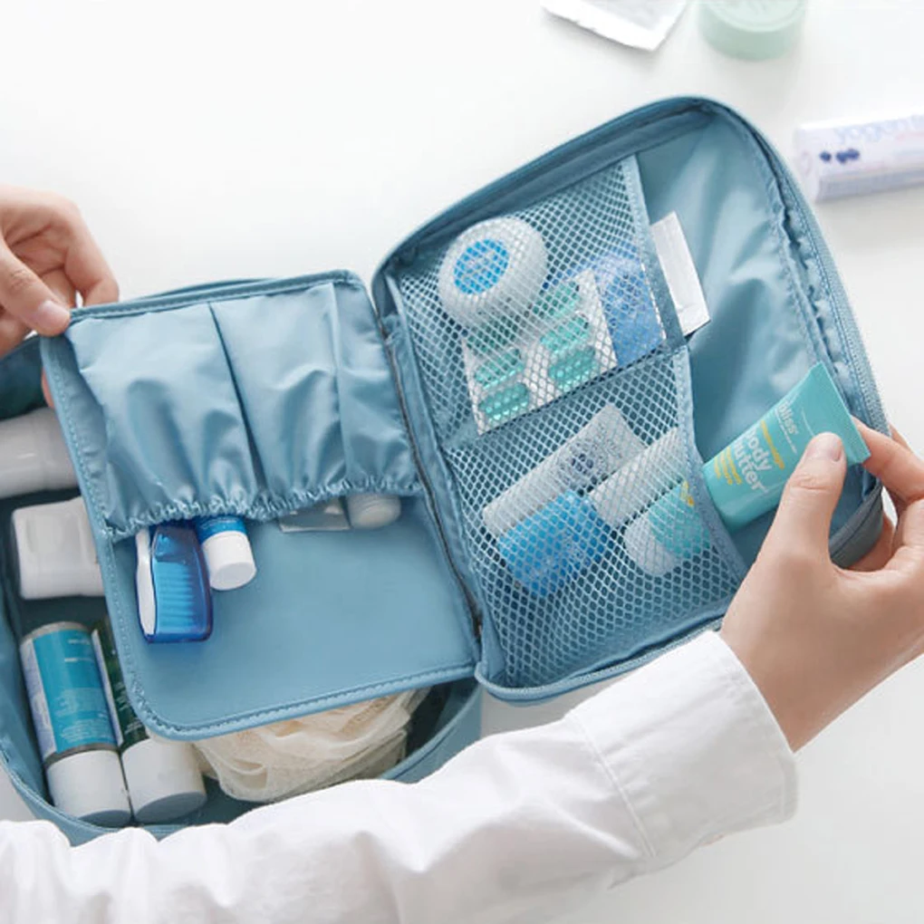  1pcs Storage Bag Waterproof Travel Cosmetic Bag Makeup Toiletry Case Wash Organizer Storage Pouch B - 32918741862