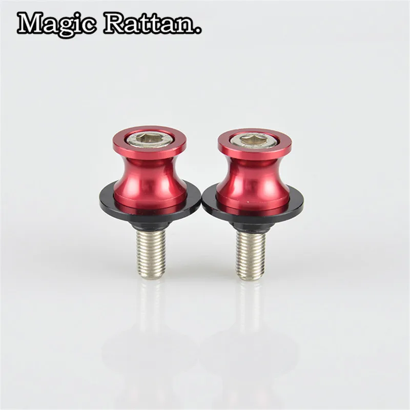 

6MM CNC Universal Motorcycle Swingarm Spools Slider Stand Screws For YZF-R1 YZF-R6 FZ1 Fazer /ABS FZ8