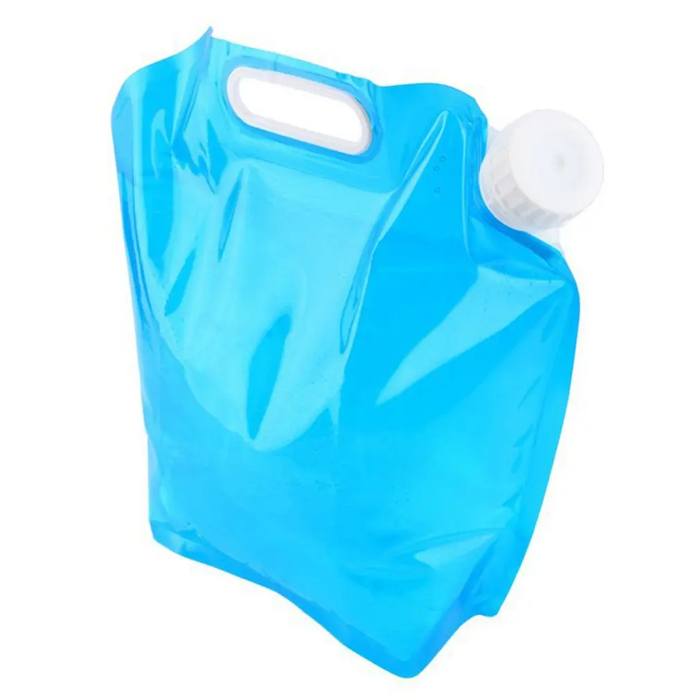 

5L Folding Drinking Water Bag Outdoor Sports Camping Hiking Travel Water Storage Container Drink Carrier Holder