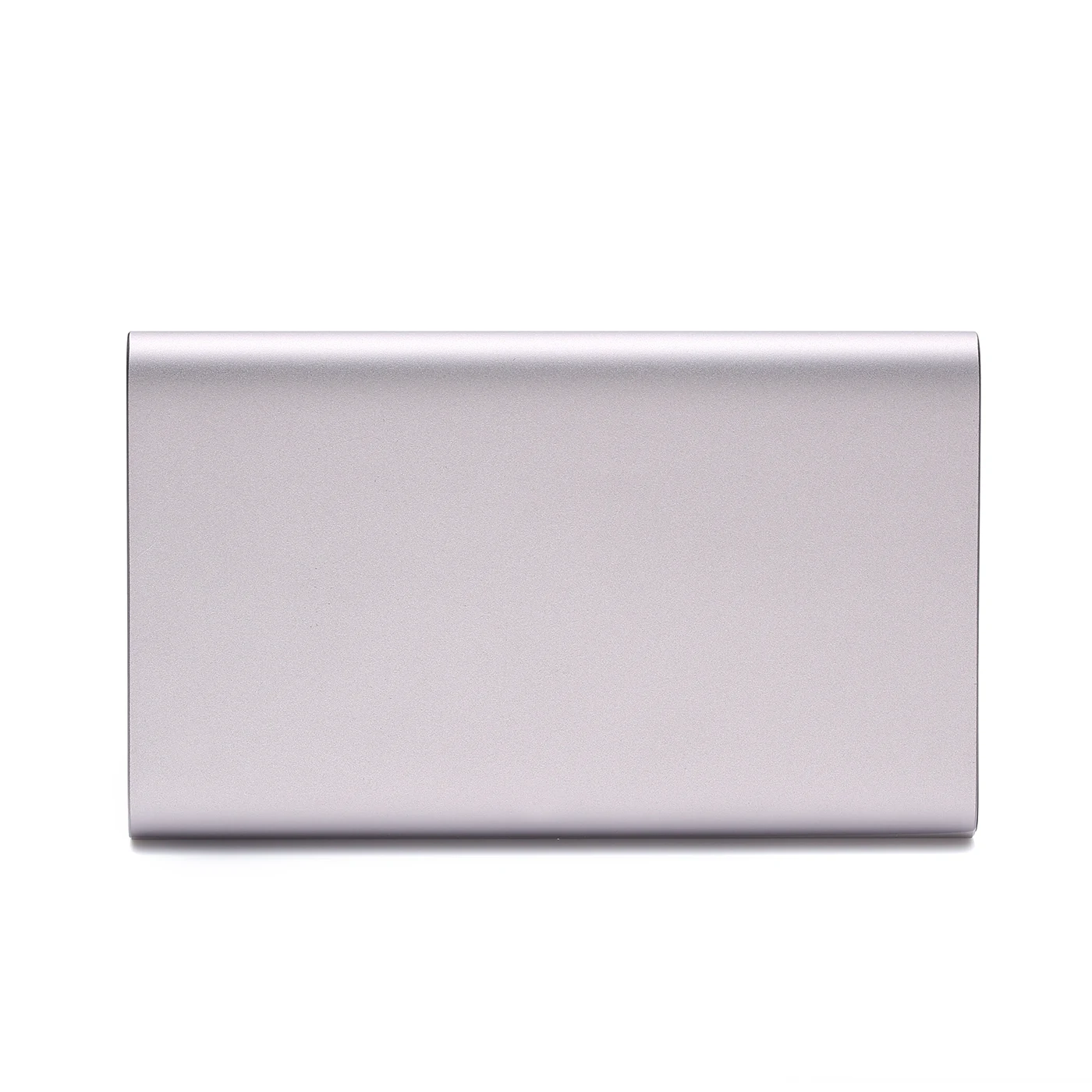 BYCOBECY кошелек для мужчин и женщин простой металлический бизнес-держатель для карт креативный кошелек для карт женский серебристый серый короткий кошелек