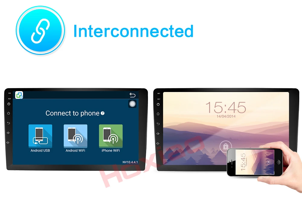 Perfect Hoxiao Android 8.1 for Toyota HILUX 2008-2014 GPS HD multimedia player map navigation WIFI ROS BT no DVD 7 inch oneDIN car radio 5