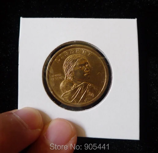 50 шт. 2*2 профессиональные картонные майларовые бумажные держатели для монет, переворачивающиеся принадлежности для монет диаметром 29 мм