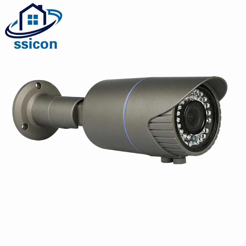SSICON H.265 Bullet IP IR Camera Outdoor 5MP 2 8 12 мм Zoom Varifocal Водонепроницаемая ИК камера для домашней