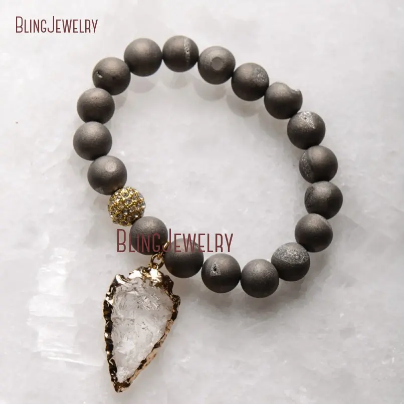 20181201-BM17426-Latest  Arrowhead Clear Crystal Bracelet On Sale_29