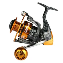 Metal Spinning Fishing Reels Long Casting Wheel 12BB + 1RB For Trolling Saltwater Fishing Tackle TT6000 Series