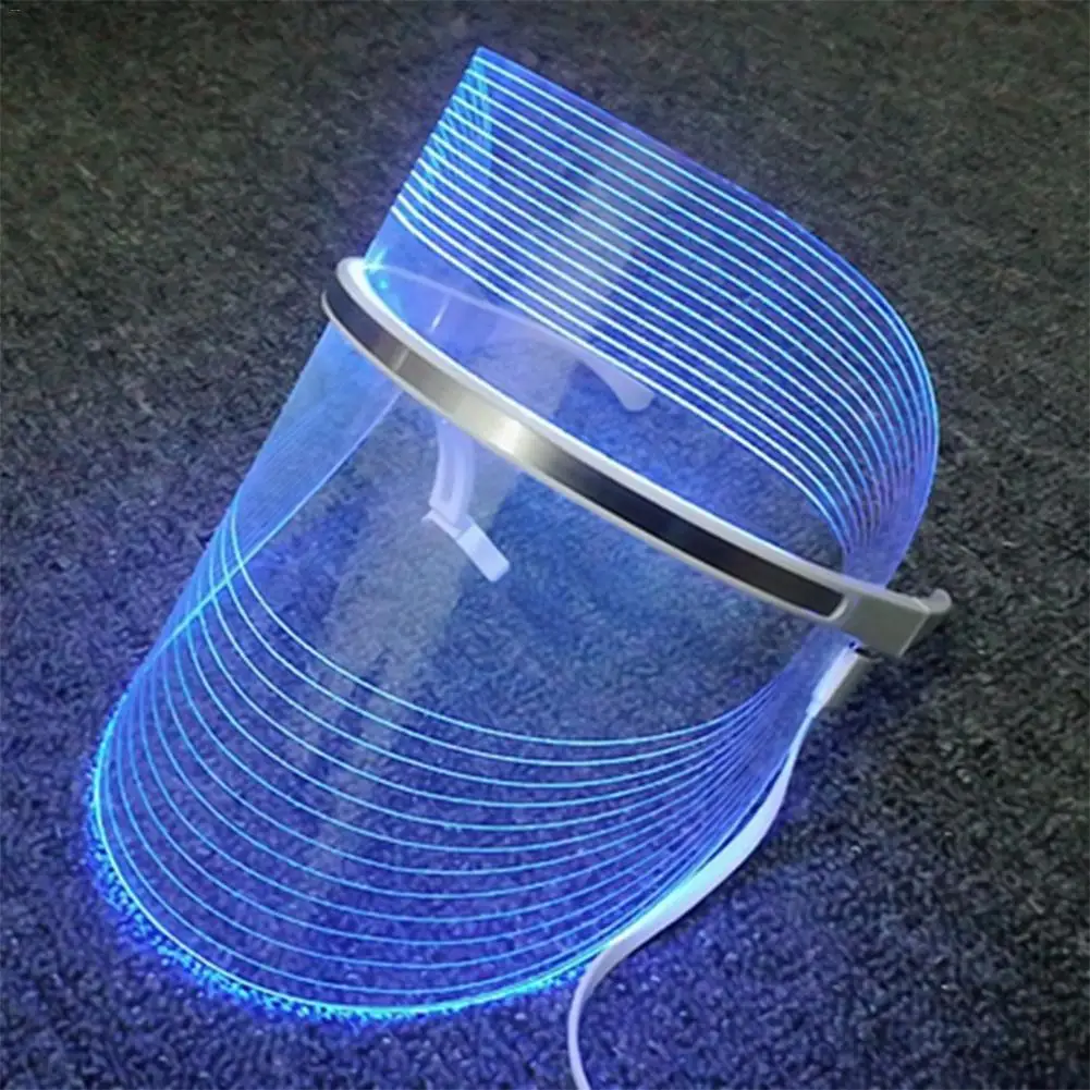 

1pcs LED Facial Mask USB Beauty Instrument Phototherapy Light Shrink Pores Rejuvenate Face Skin Care Tool