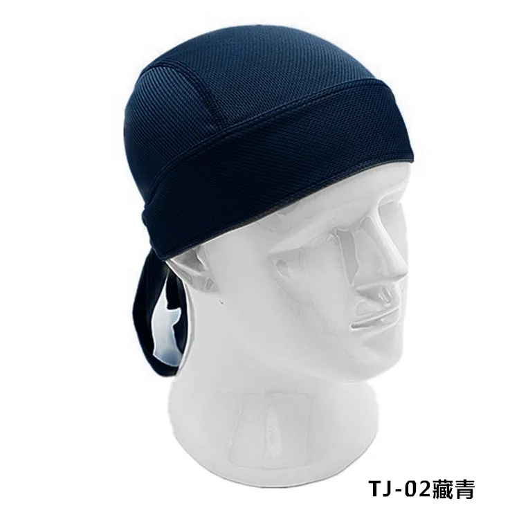 

2019 Outdoor Quick Dry Pure Cycling Cap Headscarf Set Head Cap Summer Men Running Riding Bandana Ciclismo Pirate Hat Hood