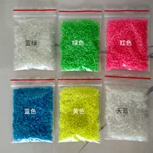 300 г смешанные 6 цветов бутылка из серии «сделай сам» Желая бутылка со звездочками светящийся песок неоновый песок светящаяся неоновая пудра гранулы песок