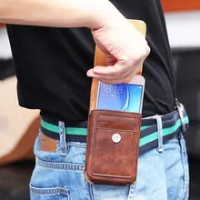 Case For Sony Xperia XZ3 / XA2 Plus Universal Man Waist Bag Case With Clip Belt For Sony Xperia XZ3 / XA2 Plus Phone Case