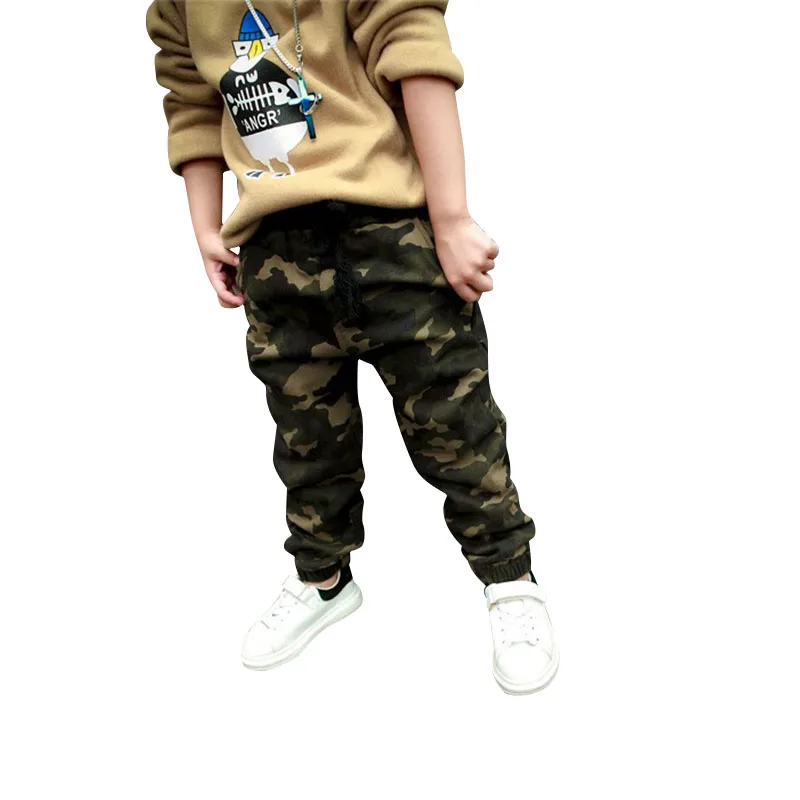 Baby Boys Camouflage Pants Spring Autumn Winter Fashion Cotton Children
