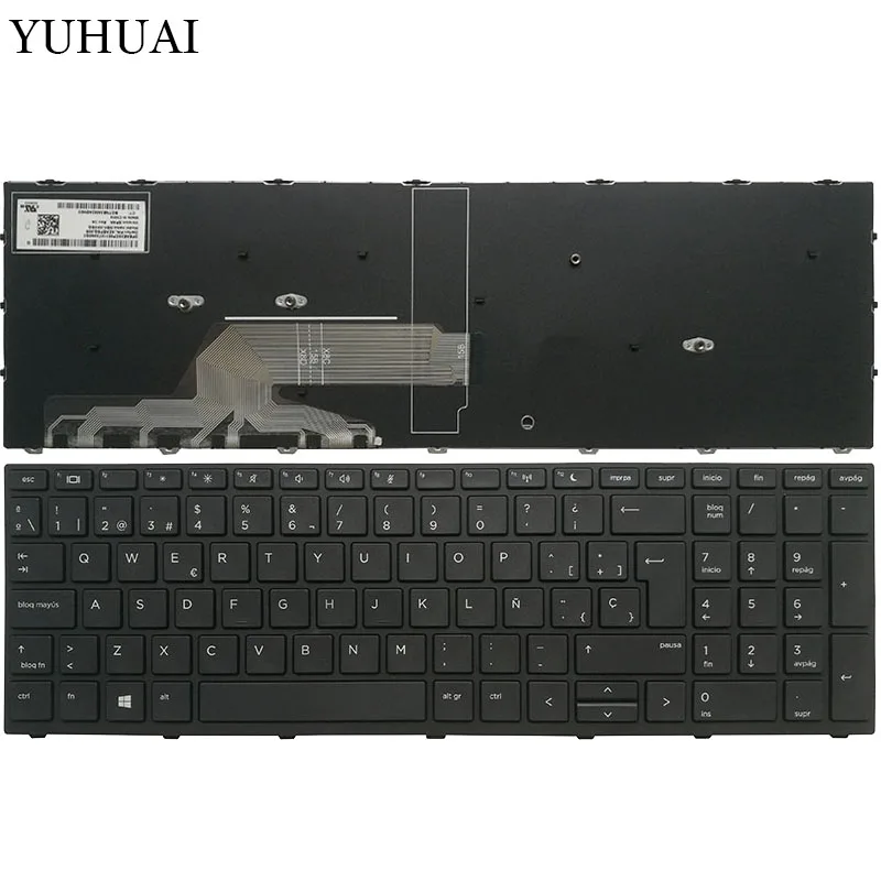 Новая испанская клавиатура для ноутбука для hp Probook 450 G5 455 G5 470 G5 SP Клавиатура