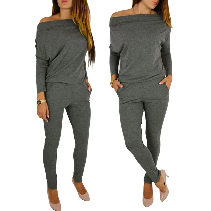one piece off the shoulder jumpsuit