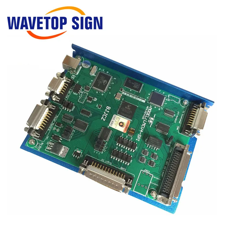 WaveTopSign JCZ SPI Лазерная управляющая карта B V4 или D + Программное обеспечение EZCAD V2