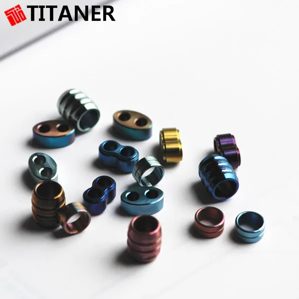 Лидер продаж! высокое качество titaner Титан Бусины никогда не ржавые Spacer красочные