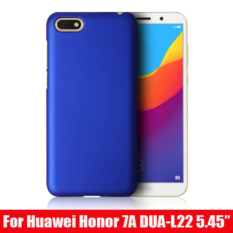 N-KHW1929_2_JONSNOW Plastic Case for Huawei Honor 7A DUA-L22 5.45 inch Plain Phone Back Hard Protective Cover for Honor 7A Russian Version
