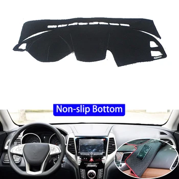 

For SsangYong Tivolan 2015 Car Styling Non-Slip Bottom Covers Dashmat Dash Mat Sun Shade Dashboard Cover Capter