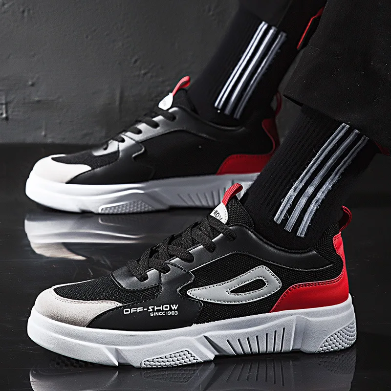 JINBEILEE Men's New Wild Sports White Shoes Tide Casual Men's Students Low To Help Fashion Skateboarding Shoes Breathable JINBEILEE Men's New Wild Sports White Shoes Tide Casual Men's Students Low To Help Fashion Skateboarding Shoes Breathable