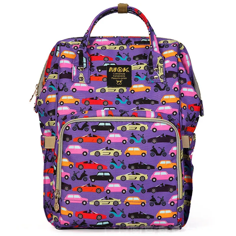Fashion Print Mummy Maternity Diaper Bag Travel Organizer Backpack For Baby Stroller Mother Bag Nappy Changing Bags Nursing Bag (17)