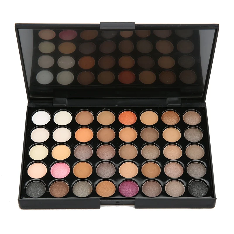 

6/40 color Matte Eyeshadow Pallete Make Up Earth Palette EyeShadow Makeup Glitter Waterproof Lasting Makeup Eyeshadow With Gift