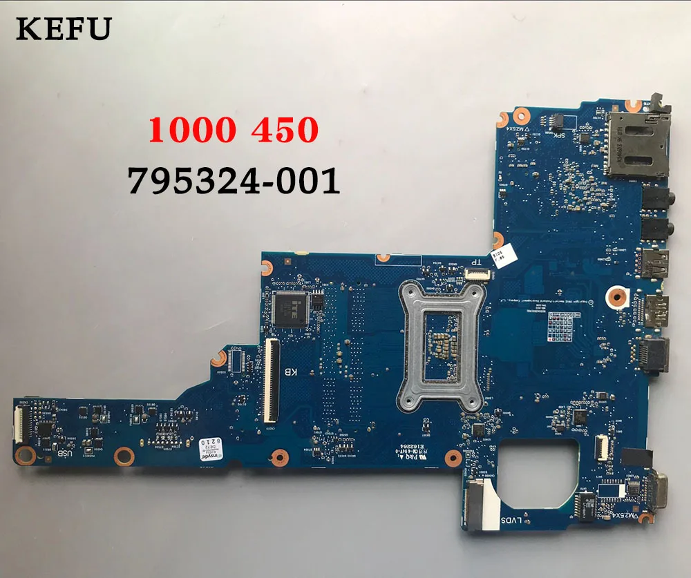 KEFU материнская плата 795324 001 для HP Pavilion 1000 450 Материнская ноутбука|Материнские