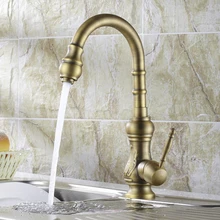Free Shipping becola high quality kitchen faucet antique bronze sink tap kitchen mixer brass pool faucet HY-669