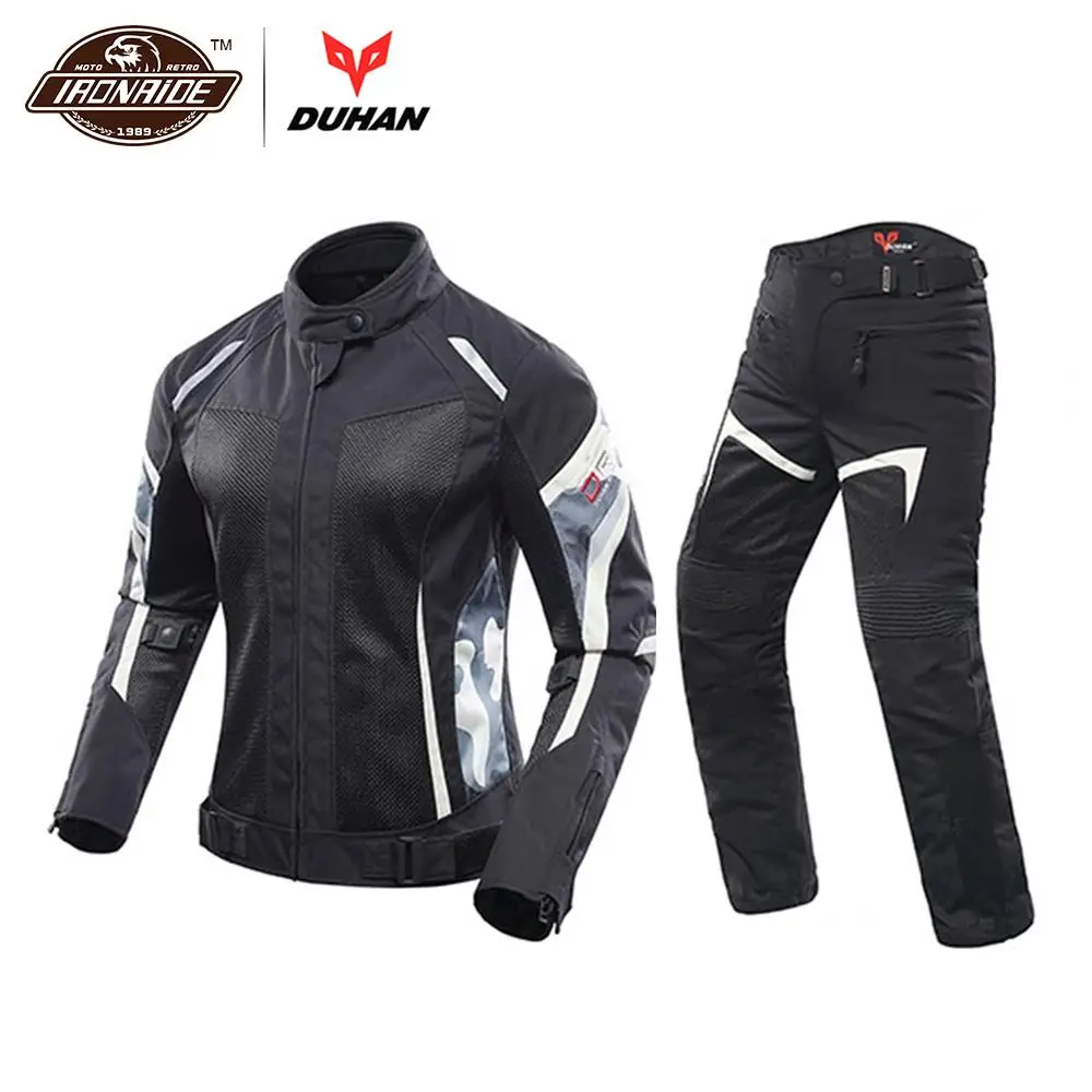 Костюм женский из мотоциклетной куртки и брюк|protective gear|motorbike clothingjacket moto |