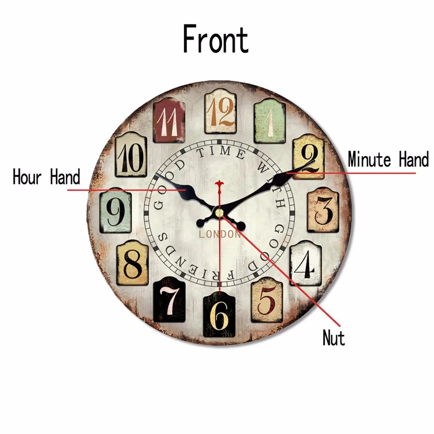 WONZOM винтажные настенные часы дизайн автомобиля настенные часы большой Тихий для гостиной старое время автомобилей Saat Декор кухонные часы настенные