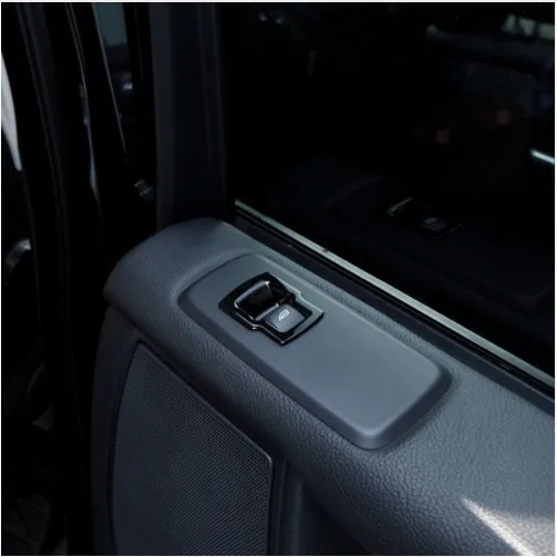Для Land rover Дискавери 4 LR4 2010- ABS Глянцевая черная кнопка Подъема Окна Накладка для Range rover Sport 2009-2013