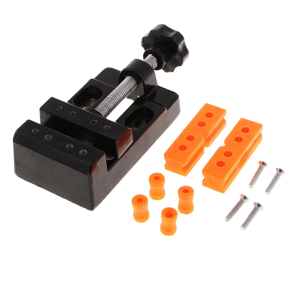 57mm Adjustable Mini Jaw Bench Clamp Drill Press Vice Table Vise Jewelry Nuclear Clip On DIY Carving Craft Hand Tool Woodworking