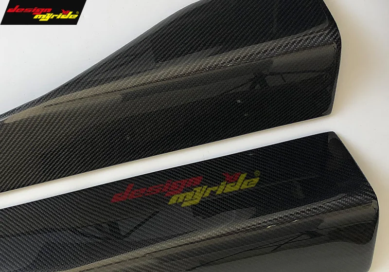 Подходит для Porsche 918 2-купе сторона юбки разветвители углеродного волокна 57 см E Стиль 918 сбоку юбка набор внешних комплектующих к автомобилю крылья бампер
