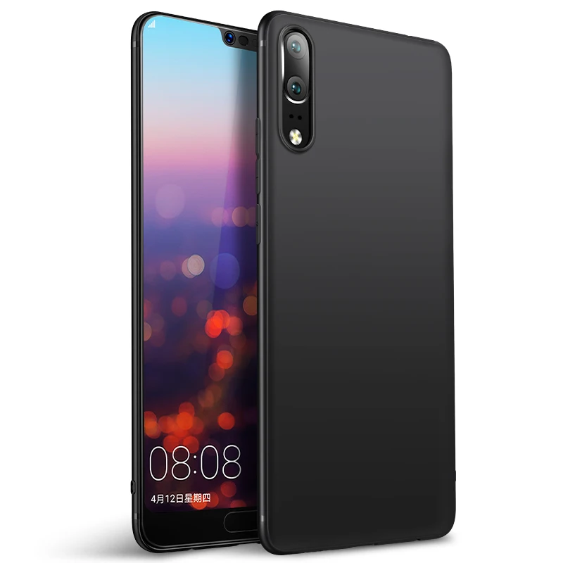 Matte Soft Silicone TPU Case For Huawei P20 Lite nova 3e back Cover protective p20lite black Pro Cases |