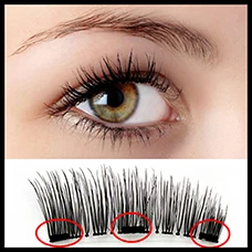 False-Eyelashes-Magnetic-Natural-3-Magnets-Set-Natural-Long-Wearing-Without-Glue-Long-Lasting-Multiple-Magnetic