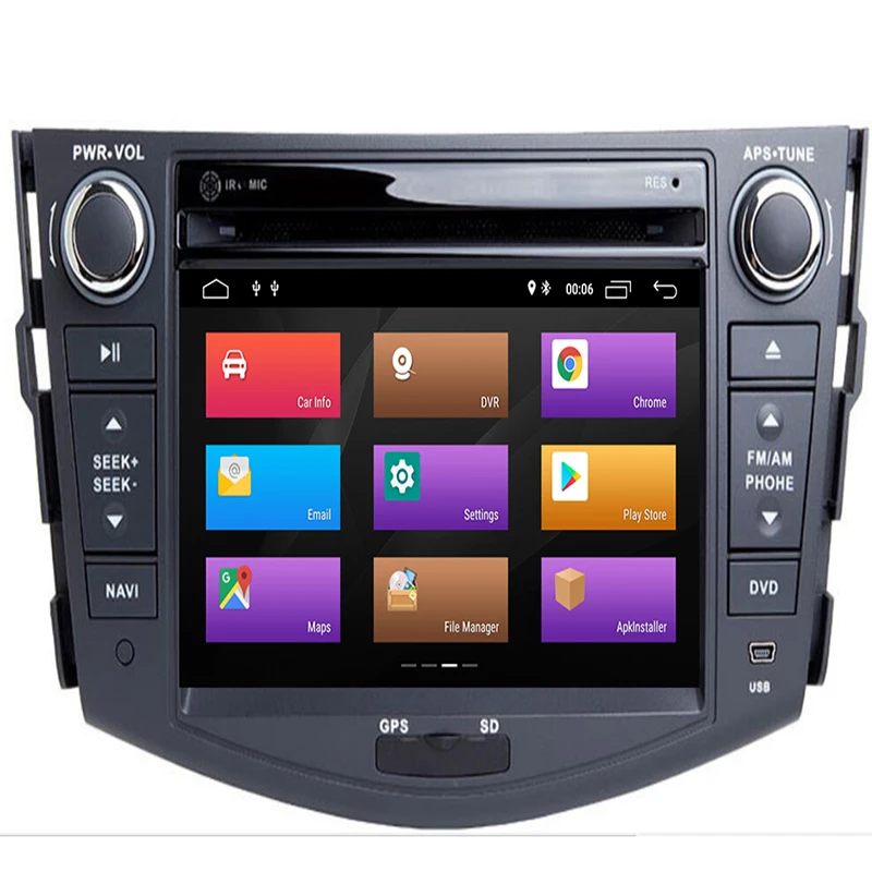 

Car Multimedia Player Android 9.0 8 cores For Toyota RAV4 Rav 4 2007 2008 2009 2010 2011 2012 Autoradio 2din GPS Navigation Wifi