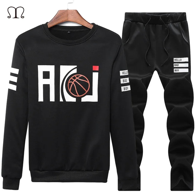 

Tracksuit Men 2019 Fashion Spring Autumn Two Piece Clothing Sets Casual Track Suit Male Sportswear Sweatsuits Cardigan Men Set