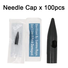 100 шт одноразовые наконечники татуировки 2RL& 3RL огромное солнце 8650 наконечник постоянный макияж колпачок иглы для мозаики merlin тату-машинок аксессуары