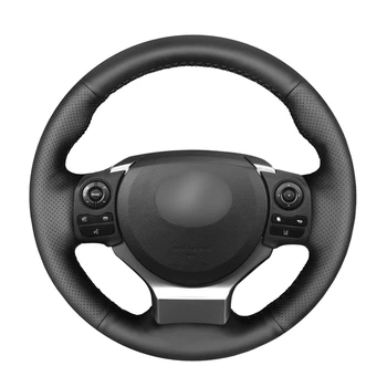 

Black PU Artificial Leather Car Steering Wheel Cover for Lexus IS200t IS250 IS300 2016-2019 IS350 IS F-Sport 2014 2015 2016