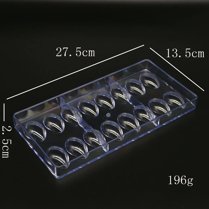 DIY Chocolate Mold 16 With Water Drop Shaped Chocolate Mould Candy Maker Cake Candy PC Chocolate Mould Baking Pastry Tools 2