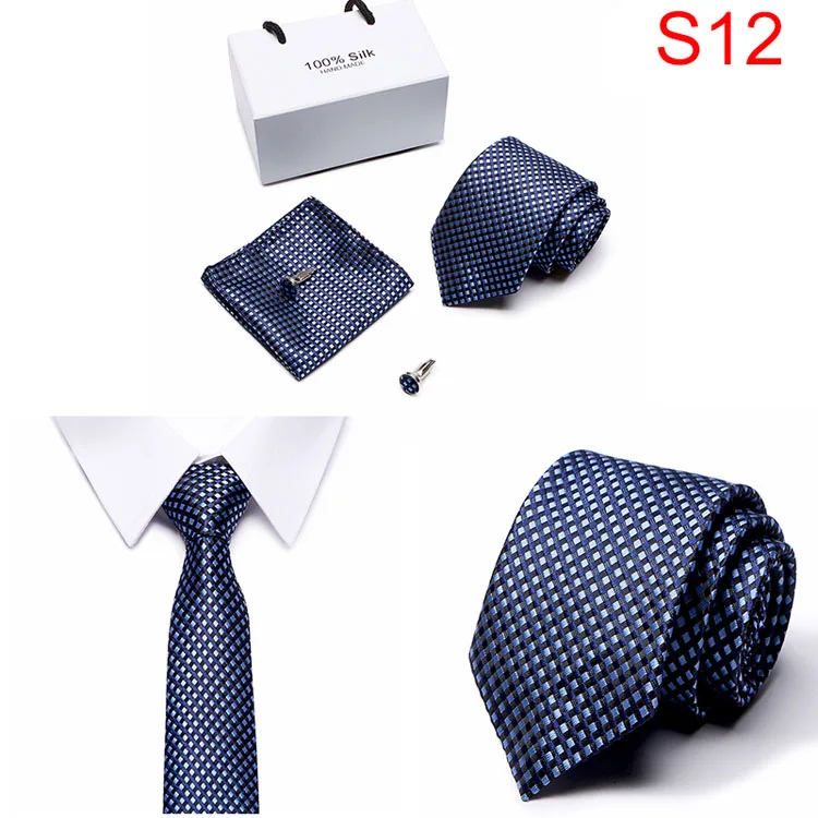 Красные мужские галстуки Набор дополнительный длинный размер 145 см * 7,5 см галстук синий черный зеленый шёлковый жаккардовый тканый шейный