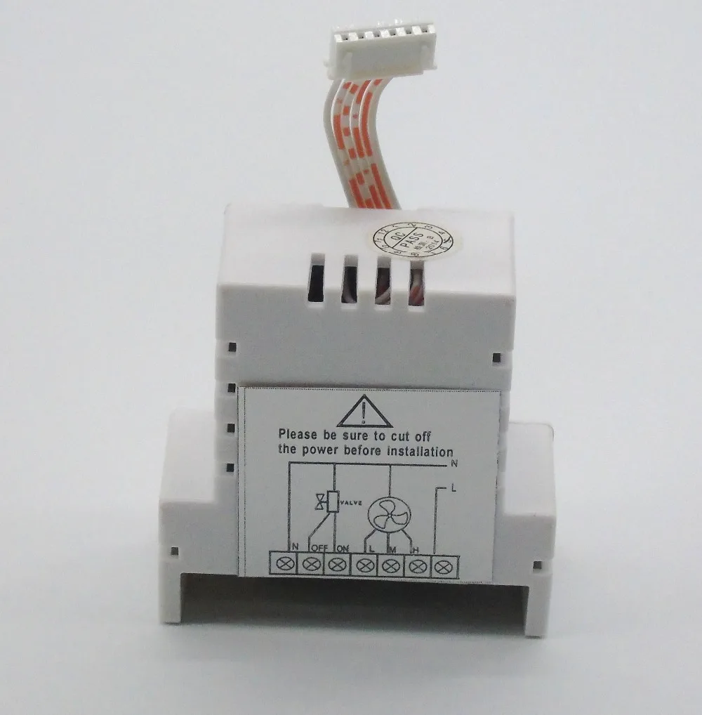 3 скорости вентилятора катушки блок комнатный термостат с тепловым холодным режимом