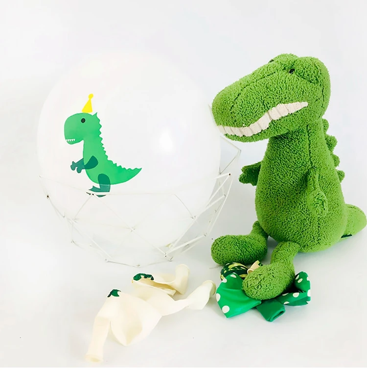 QIFU динозавров шары динозавров День рождения Декор для детского дня рождения динозавров вечерние тираннозавр рекс воздушные шары для дня рождения игрушки